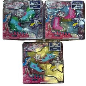 Skechers Twinkle Toes Dolls Shoe Packs - Set of 3 NIB Collectible & Light-Up